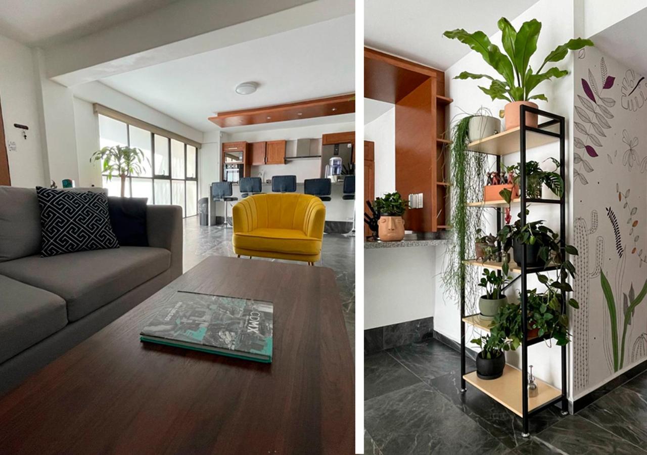 Great Apartment In The Heart Of Coyoacan 멕시코 시 외부 사진
